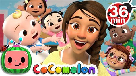 The wheels on the bus go round and round! Ride along CoComelon Lane with Cody, JJ and the families while they sing along to wheels on the bus! CoComelon kids...